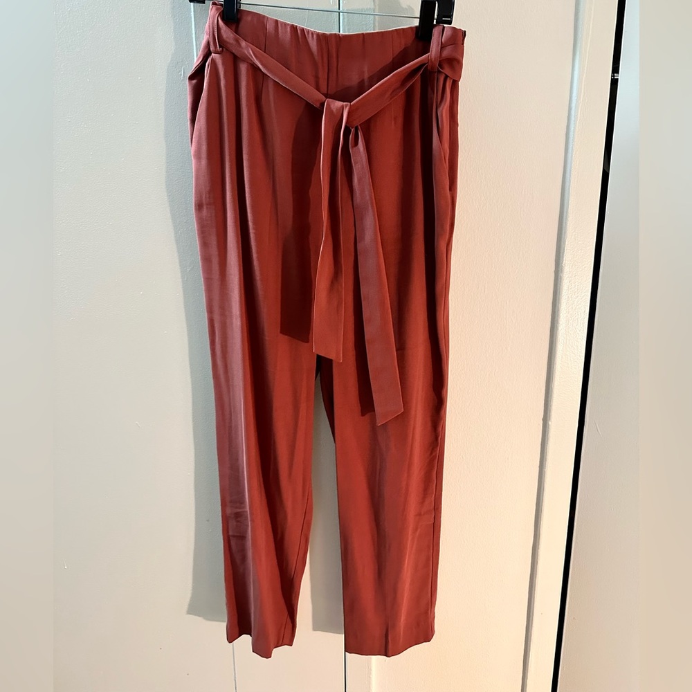 1. State Dusty Rose Tapered Pants